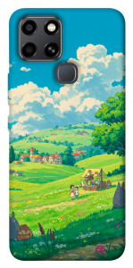 Чехол Miyazaki landscape для Infinix Smart 6