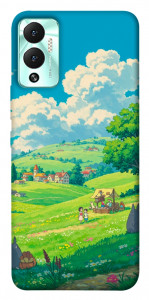 Чехол Miyazaki landscape для Infinix Hot 12 Play
