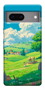 Чехол Miyazaki landscape для Google Pixel 7