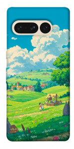Чехол Miyazaki landscape для Google Pixel 7 Pro