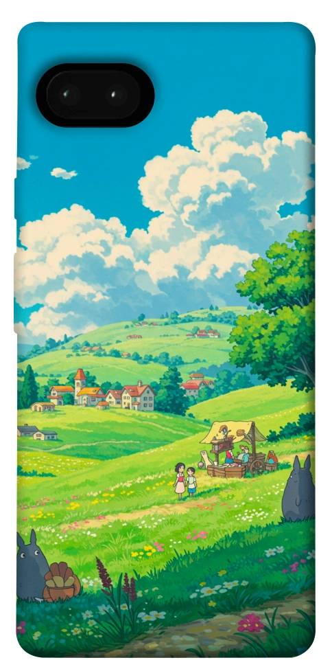 Чохол Miyazaki landscape для Google Pixel 7A