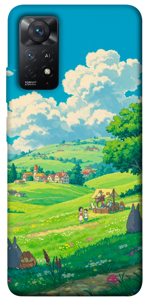 Чохол Miyazaki landscape для Xiaomi Redmi Note 12 Pro