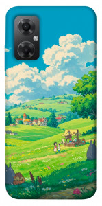 Чехол Miyazaki landscape для Xiaomi Redmi Note 11R