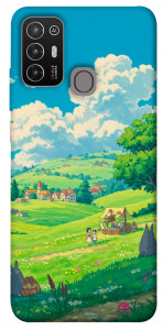 Чехол Miyazaki landscape для ZTE Blade A52