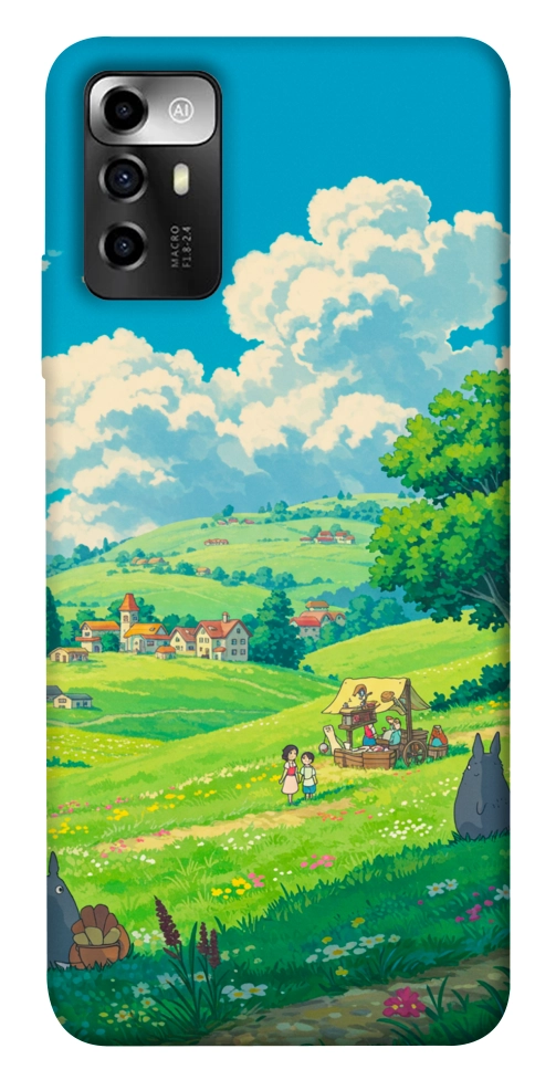 Чохол Miyazaki landscape для ZTE Blade V40 Vita