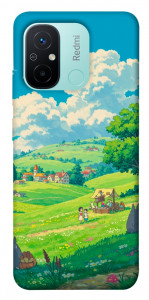 Чехол Miyazaki landscape для Xiaomi Redmi 12C