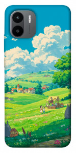 Чехол Miyazaki landscape для Xiaomi Poco C50
