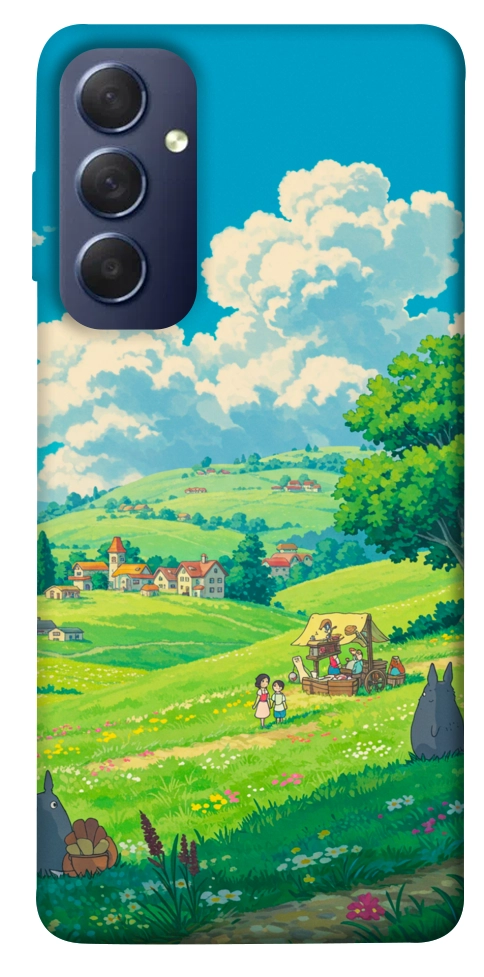 Чохол Miyazaki landscape для Galaxy M54 5G