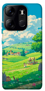 Чохол Miyazaki landscape для Tecno Spark Go 2023