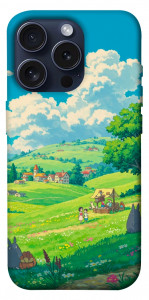Чохол Miyazaki landscape для iPhone 15 Pro
