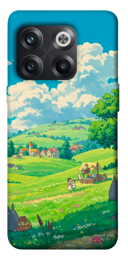 Чехол Miyazaki landscape для OnePlus 10T