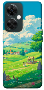 Чехол Miyazaki landscape для OnePlus Nord CE 3 Lite