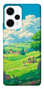 Чехол Miyazaki landscape для Xiaomi Poco F5