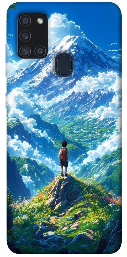 Чехол Mountain landscape для Galaxy A21s (2020)