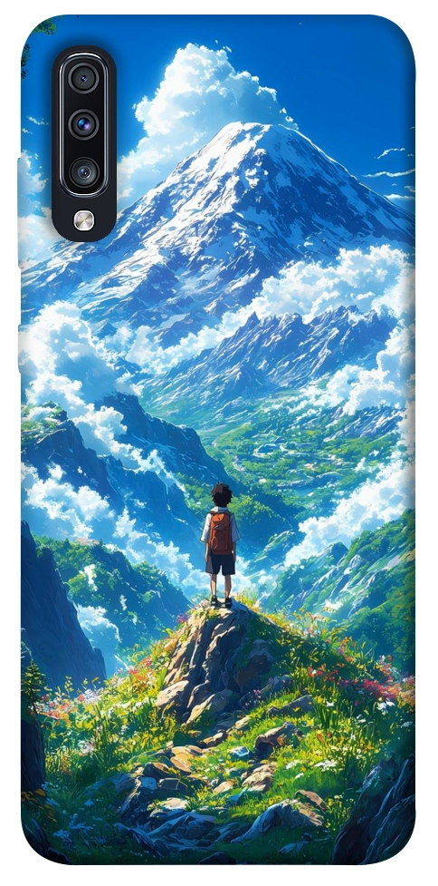 Чехол Mountain landscape для Galaxy A70 (2019)