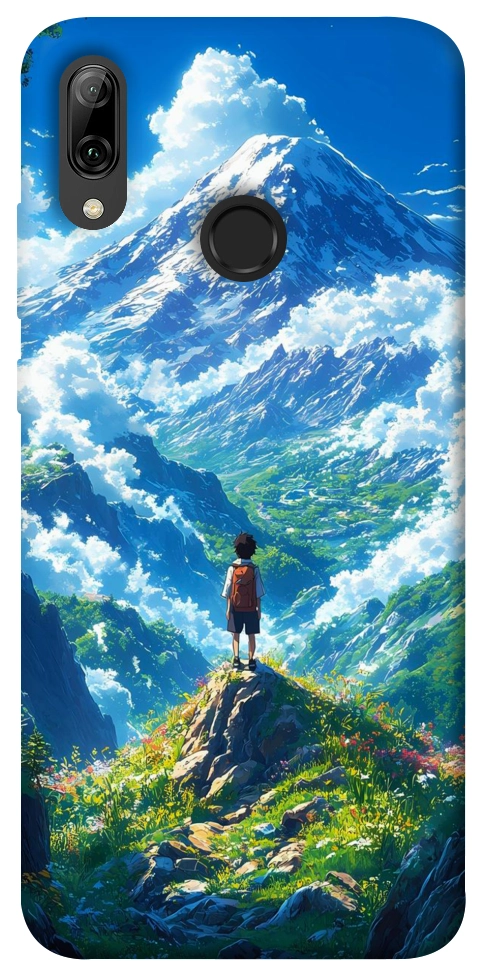 Чехол Mountain landscape для Huawei P Smart (2019)