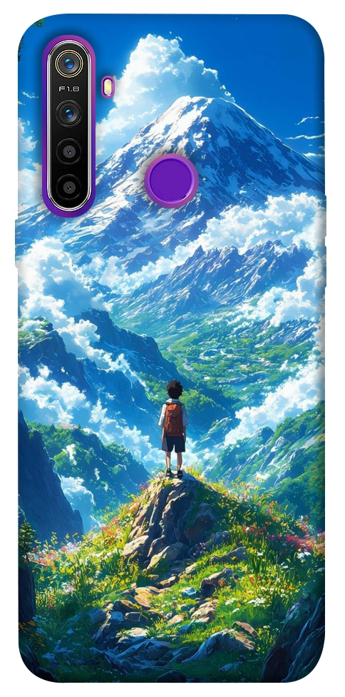 Чехол Mountain landscape для Realme 5