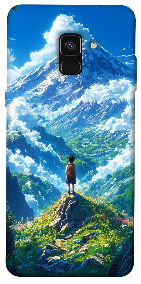 Чохол Mountain landscape для Galaxy A8 (2018)