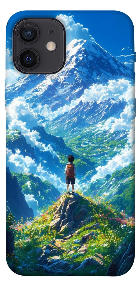 Чехол Mountain landscape для iPhone 12