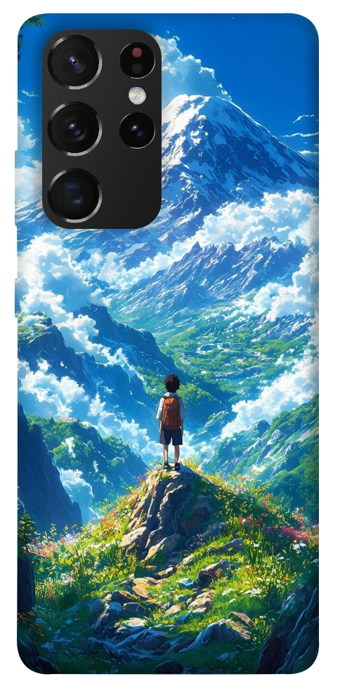 Чехол Mountain landscape для Galaxy S21 Ultra