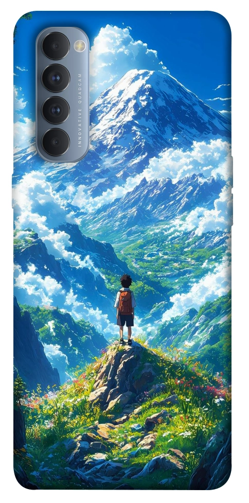 Чехол Mountain landscape для Oppo Reno 4 Pro