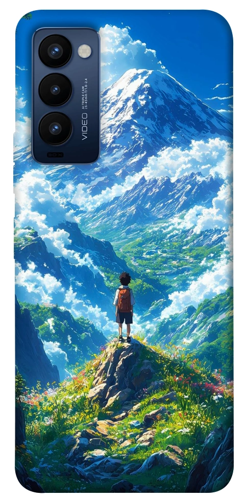 Чехол Mountain landscape для TECNO Camon 18