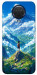 Чехол Mountain landscape для Nokia G20