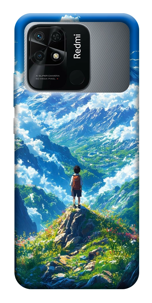 Чохол Mountain landscape для Xiaomi Redmi 10C