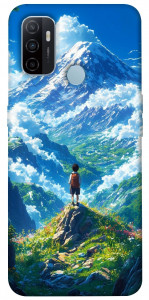 Чехол Mountain landscape для Oppo A33 (2020)