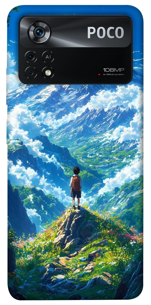 Чехол Mountain landscape для Xiaomi Poco X4 Pro
