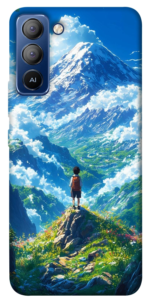 Чехол Mountain landscape для TECNO Pop 5 Pro