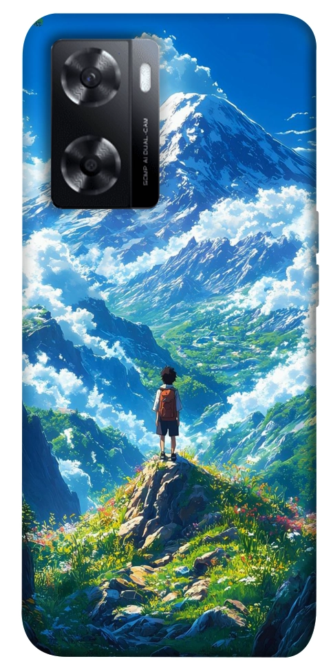 Чехол Mountain landscape для Oppo A57s