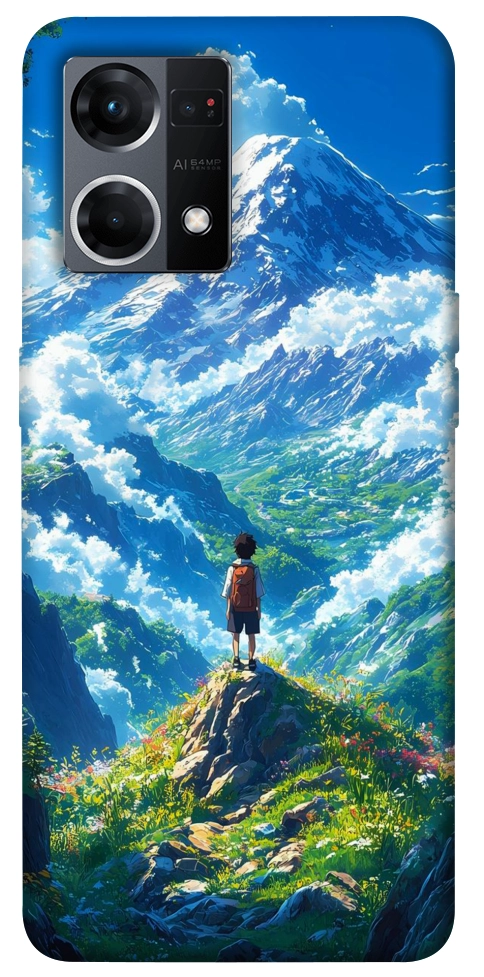 Чохол Mountain landscape для Oppo Reno 7 4G