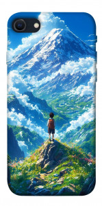 Чехол Mountain landscape для iPhone SE (2022)