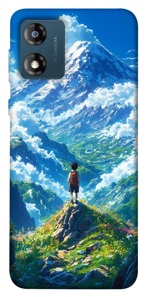 Чохол Mountain landscape для Motorola Moto E13