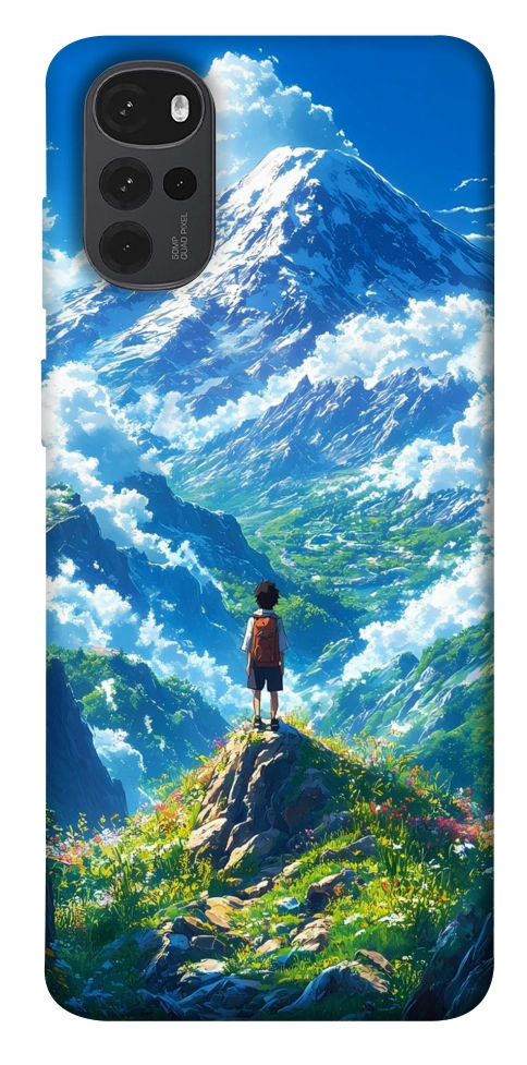 Чехол Mountain landscape для Motorola Moto G22