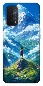 Чехол Mountain landscape для Oppo A54 5G