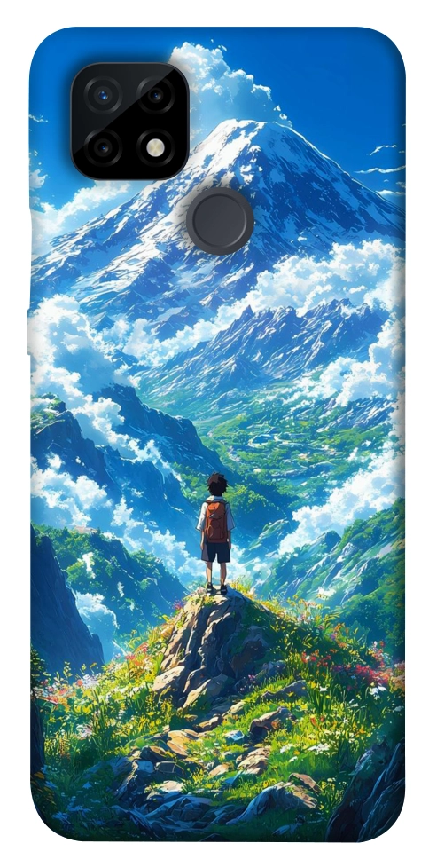 Чехол Mountain landscape для Realme C21