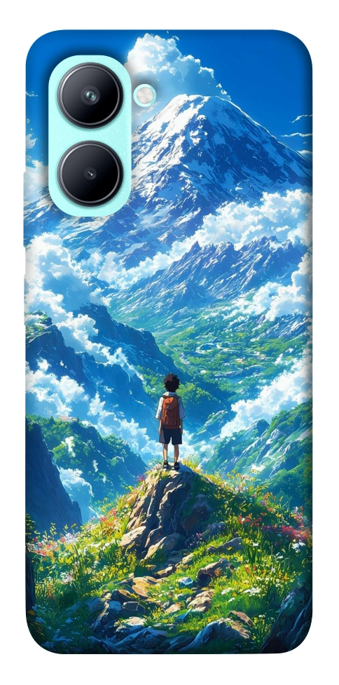 Чехол Mountain landscape для Realme C33