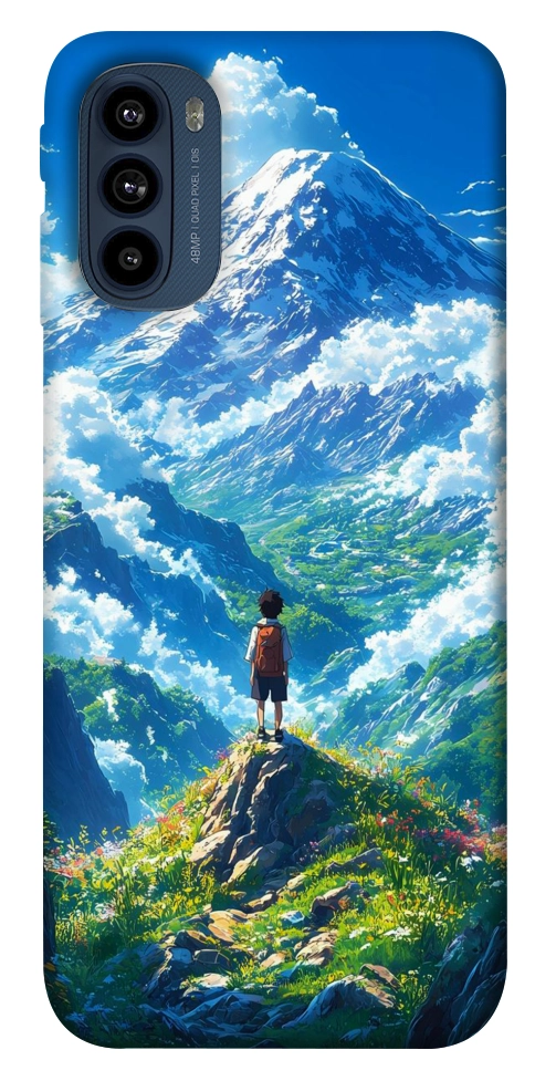 Чехол Mountain landscape для Motorola Moto G41