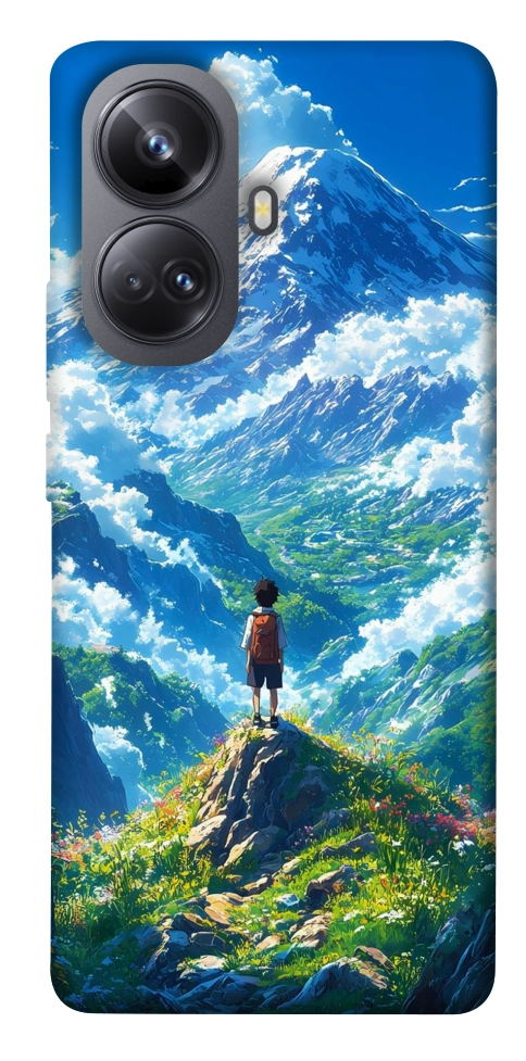 Чехол Mountain landscape для Realme 10 Pro+