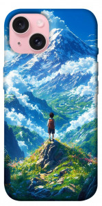 Чохол Mountain landscape для iPhone 15