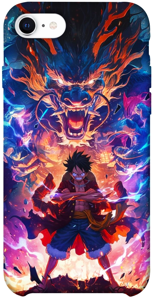 Чехол One piece luffy для iPhone SE (2020)