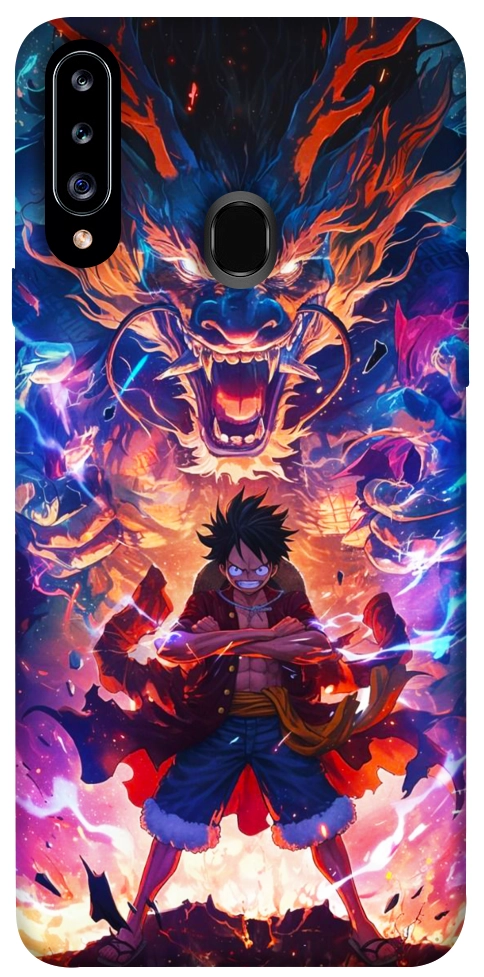 Чехол One piece luffy для Galaxy A20s (2019)