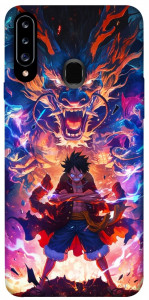 Чохол One piece luffy для Galaxy A20s (2019)