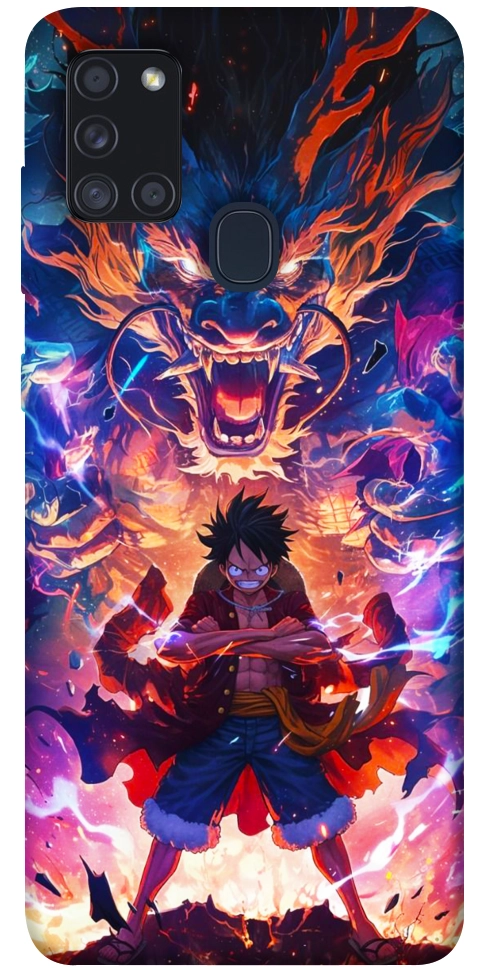 Чохол One piece luffy для Galaxy A21s (2020)