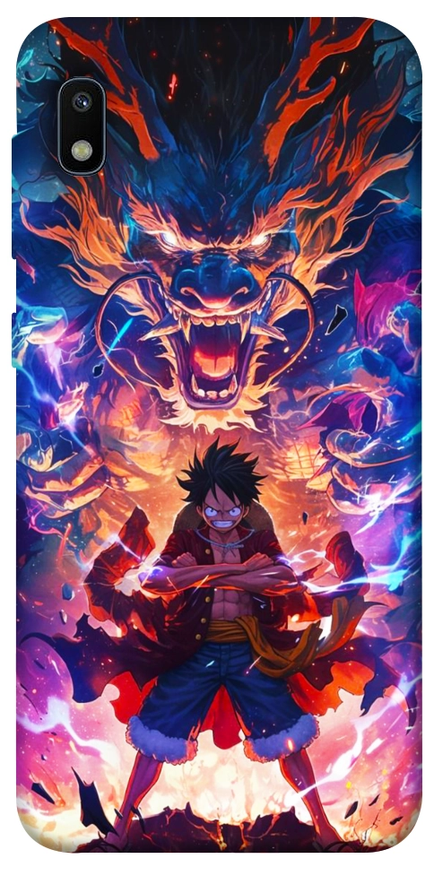 Чехол One piece luffy для Galaxy A10 (A105F)