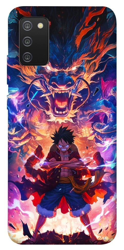 Чохол One piece luffy для Galaxy A02s