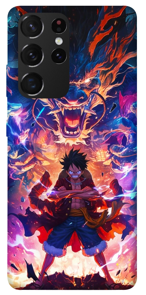 Чохол One piece luffy для Galaxy S21 Ultra
