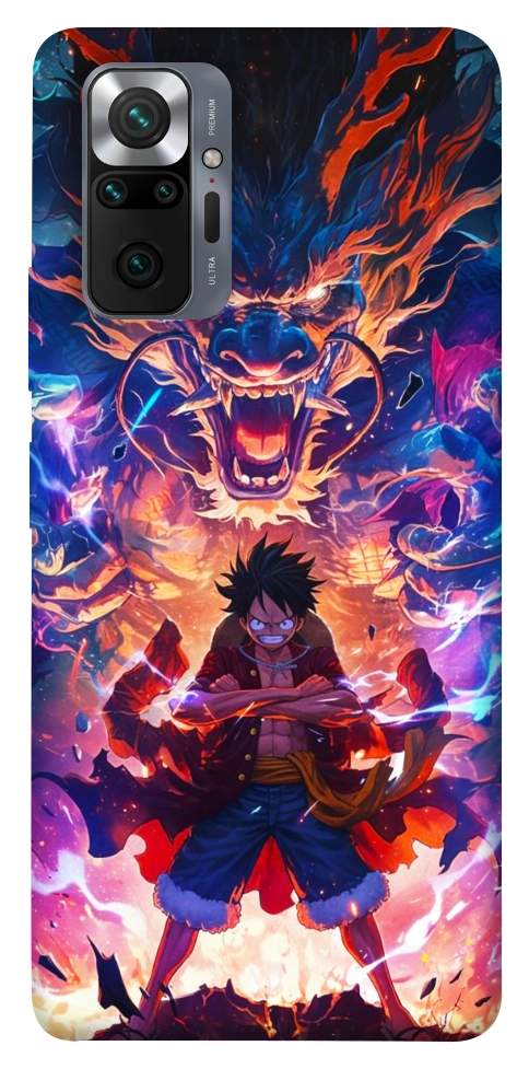 Чехол One piece luffy для Xiaomi Redmi Note 10 Pro